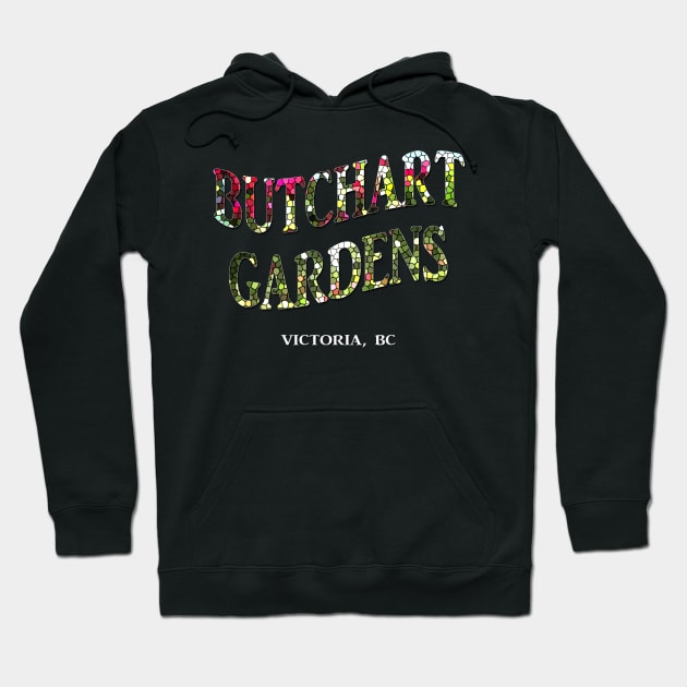 Butchart Gardens Mosaic Hoodie by swiftjennifer